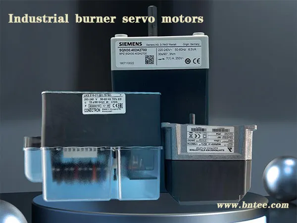 Industrial burner servo motors 