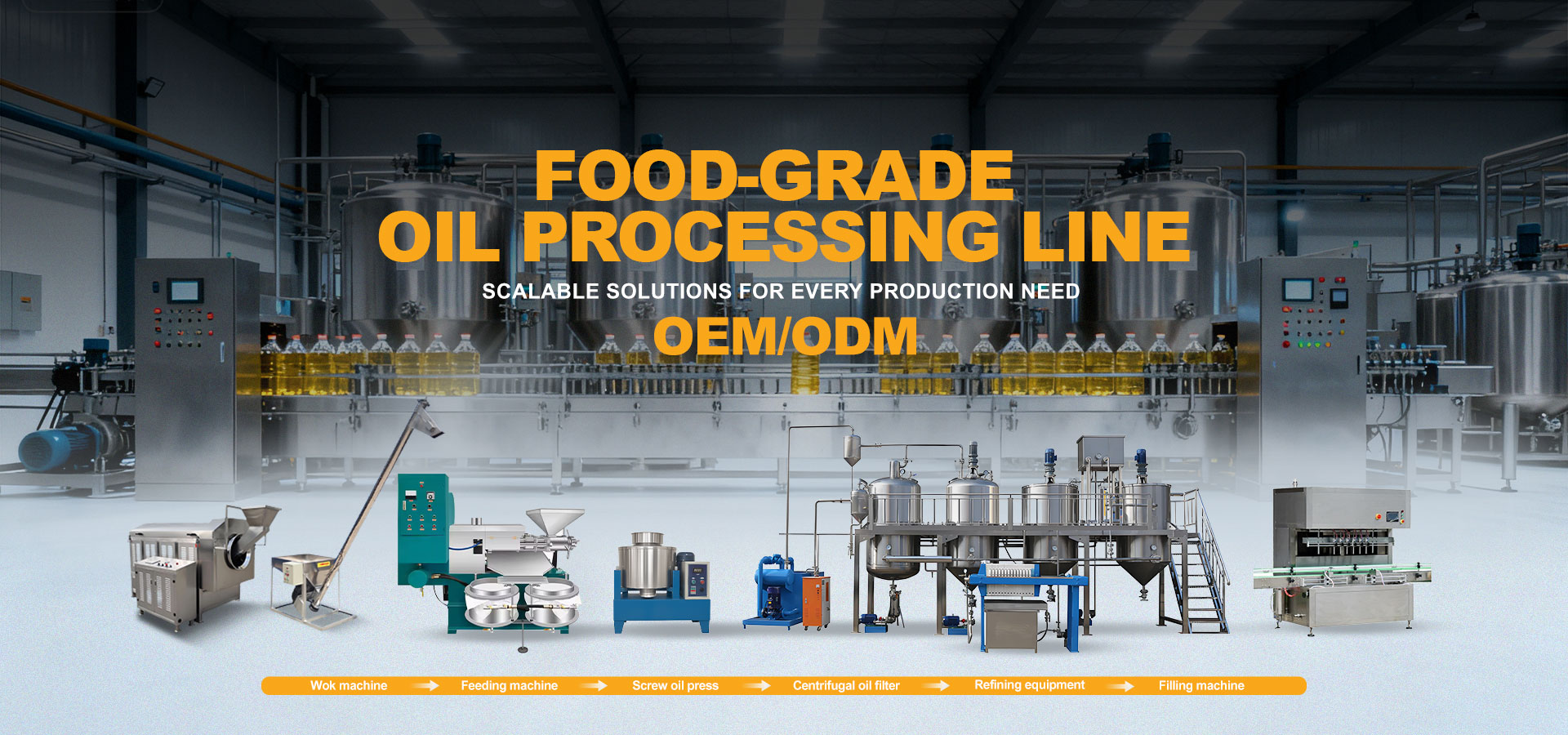 Edible Oil Production Line