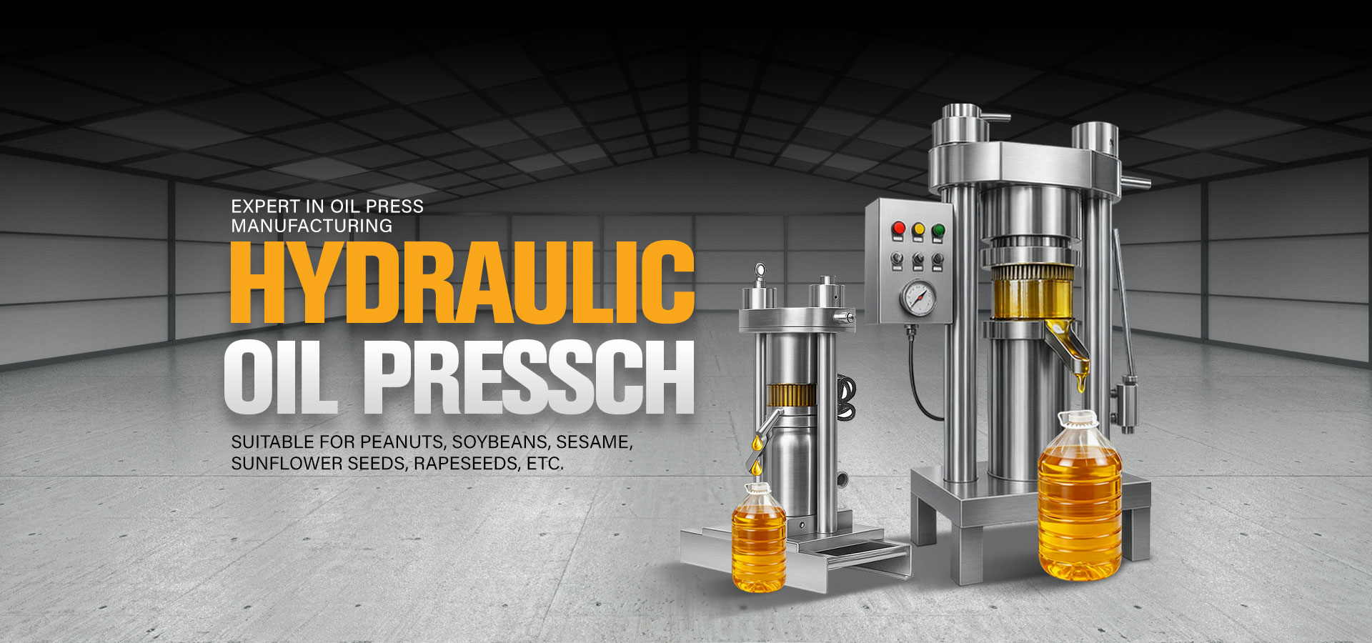 Hydraulic Oil Press