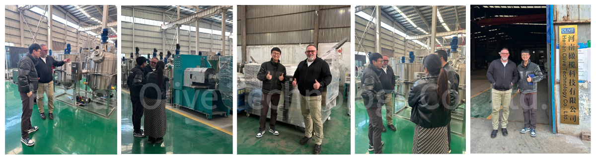 Polish customers came to the factory to inspect the goods