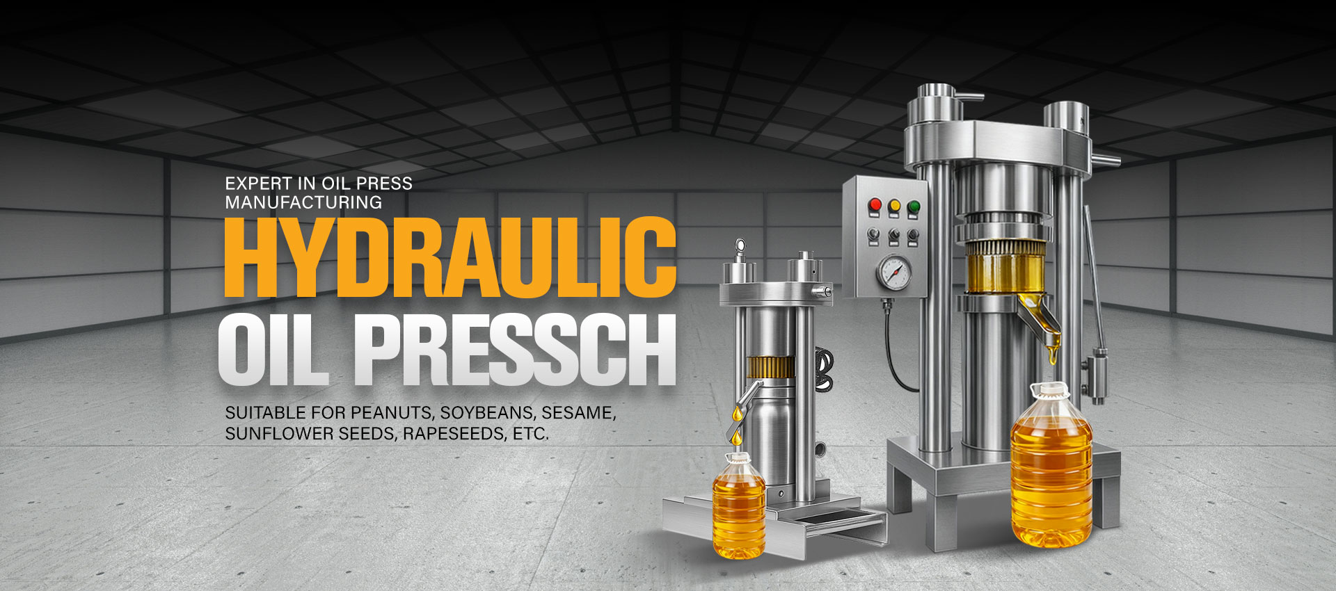Hydraulic Oil Press