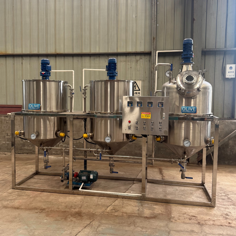 Three-tank Oil Refining Equipment
