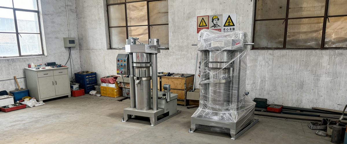 oil press for extract almond oil