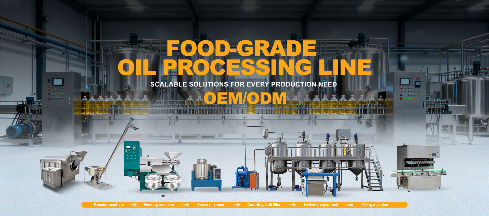 Edible Oil Production Line