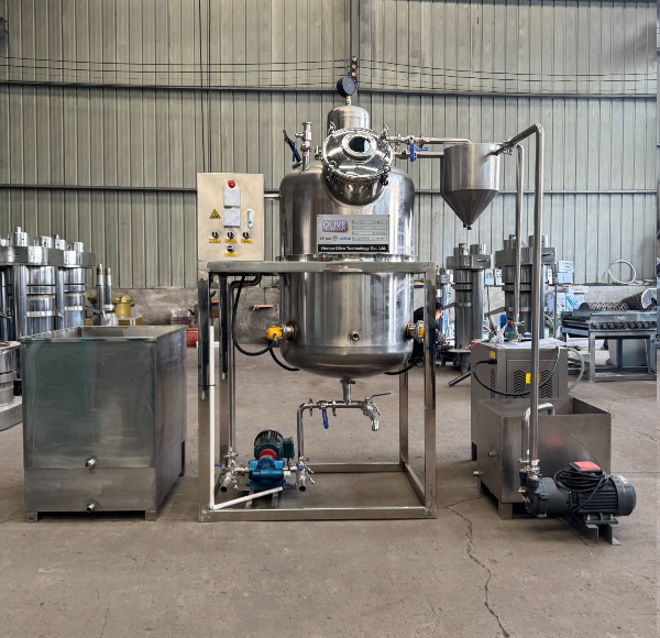 dirty oil refining machine