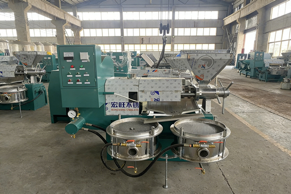 OT-LX100 Screw Oil Press Shipped to Togo 