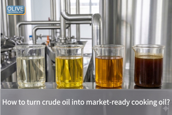 Batch Oil Refining Process for Edible Oil Production from 500kg to 10TPD Capacity 
