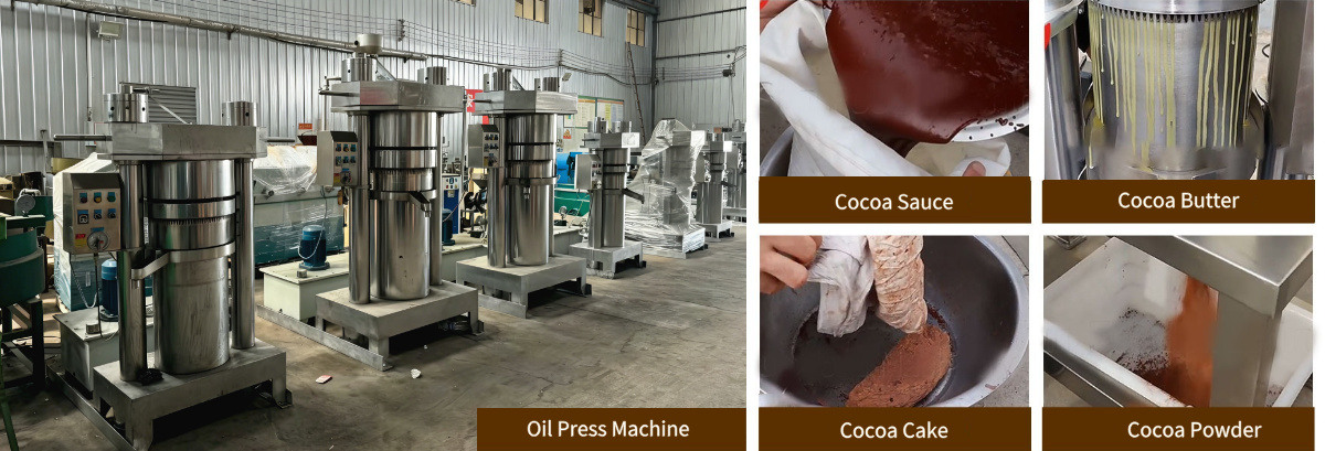 cocoa butter press