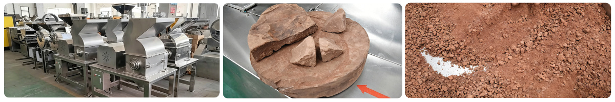 Cocoa Cake Coarse Crusher Machine